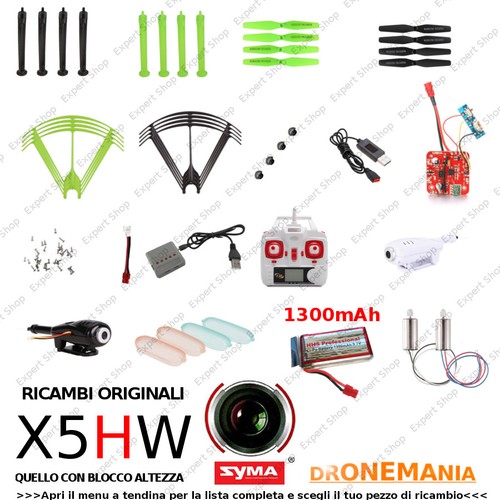 Ricambi drone syma x5hw - drone,