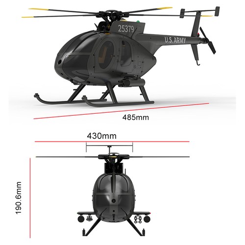 Yuxiang f119s md500 - md500, elicottero