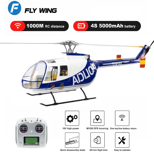 Fly wing 105 - bo-105, elicottero