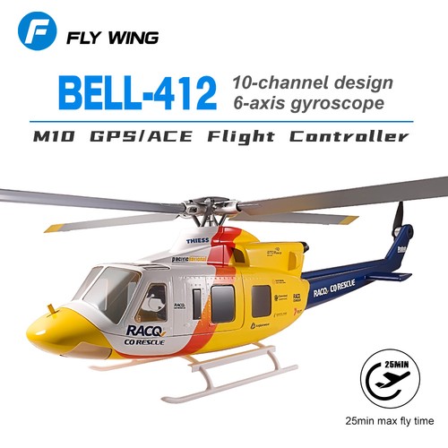 Flywing bell 412 elicottero - flywing, rc