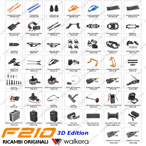 Ricambi drone walkera f210 - walkera,