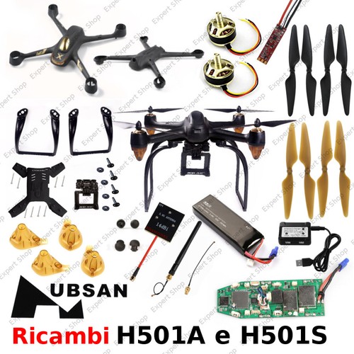 Ricambi drone hubsan h501s - ricambi, e