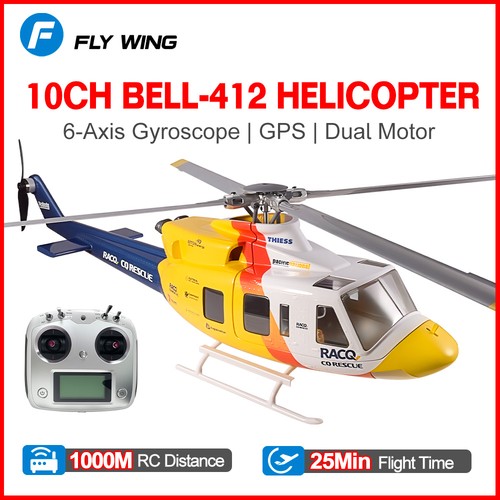 Flywing bell 412 elicottero - flywing, bell-412