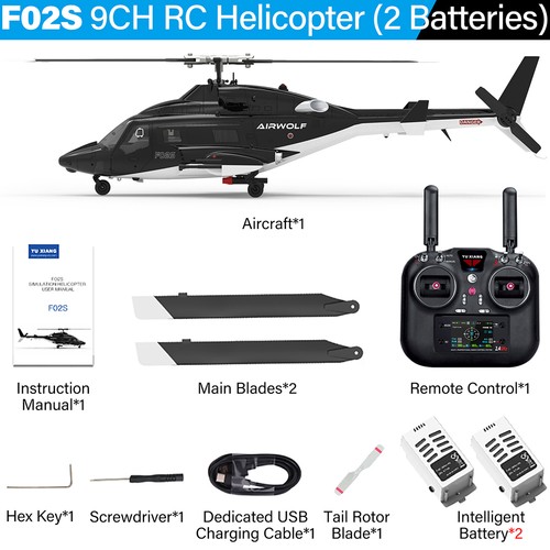 Yuxiang airwolf elicottero - airwolf,