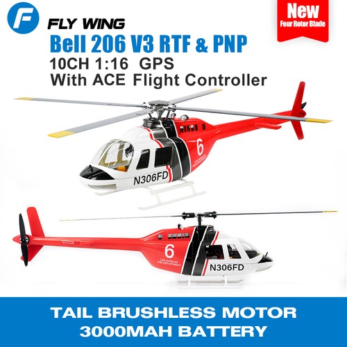 Flywing bell 206 elicottero - flywing,