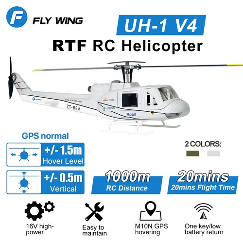 Flywing uh1 elicottero - rc,