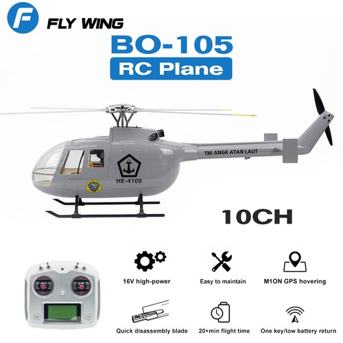 Fly wing bo105 elicottero 4 - rc,